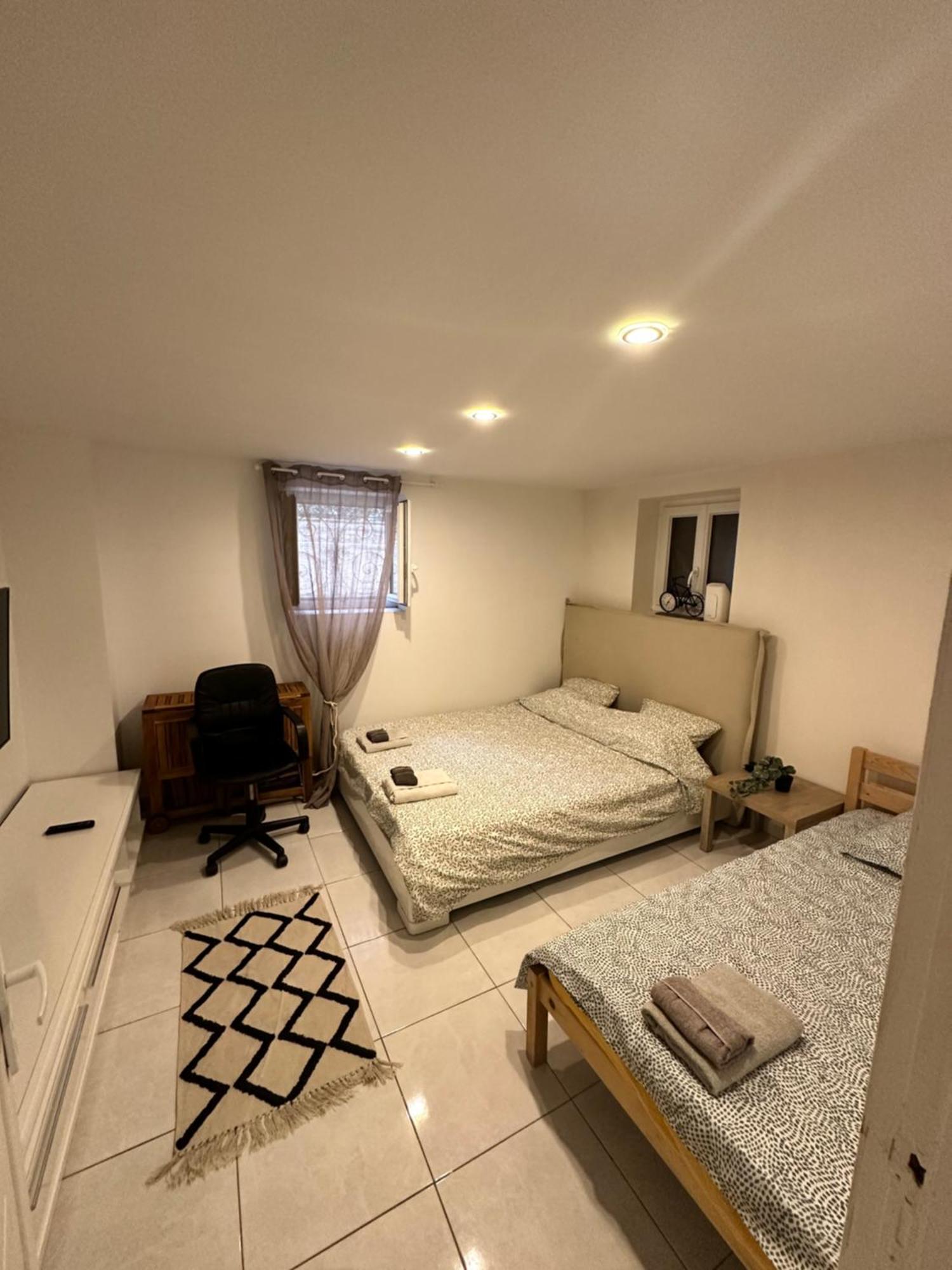 Jolie Appartement Nice Proche Mer Et Aeroport Une Chambre Plus Salon Avec Cuisine ภายนอก รูปภาพ